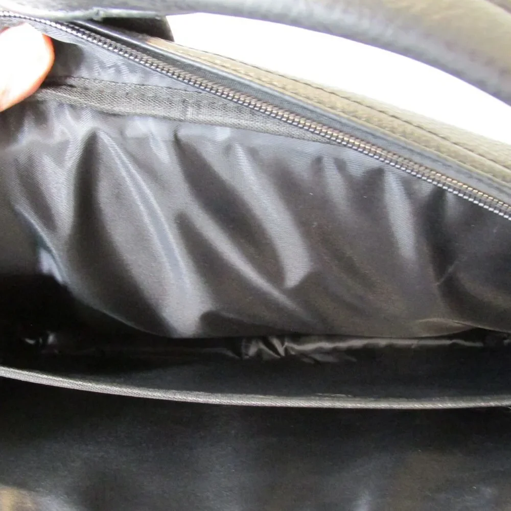 Sweetbriar Classic Laptop Case Black Vegan Leather